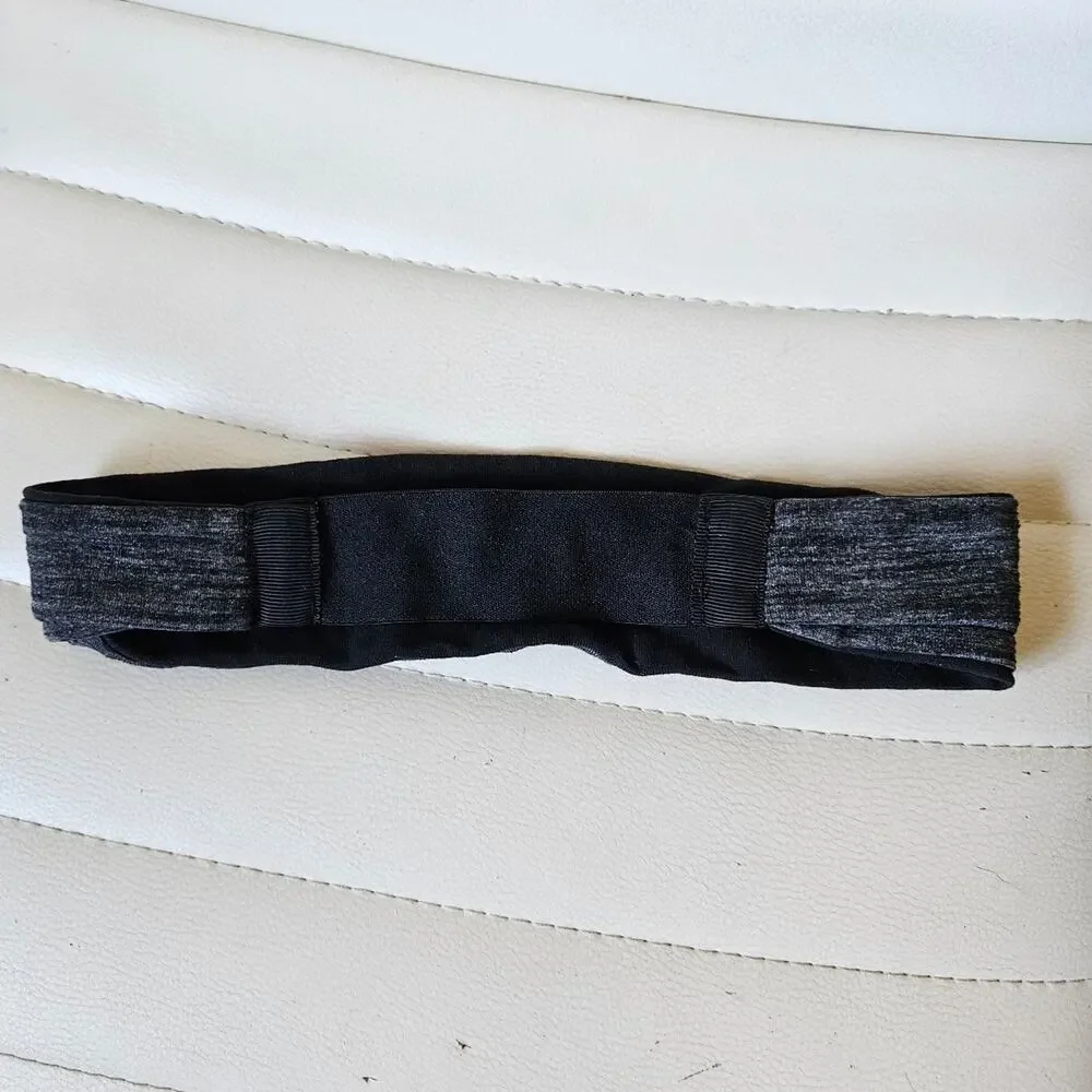 Lululemon Black Athletic Headband Fitness Accessory